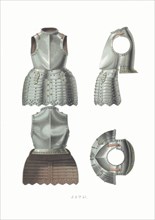 Plate armour. From the Antiquities of the Russian State, 1849-1853. Private Collection.