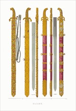 Backswords. From the Antiquities of the Russian State, 1849-1853. Private Collection.