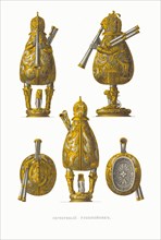 Silver Lavabo. From the Antiquities of the Russian State, 1849-1853. Private Collection.