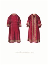 Silk caftan. From the Antiquities of the Russian State, 1849-1853. Private Collection.