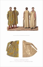 Boyar Clothing of the XVII century. Kaftan. From the Antiquities of the Russian State, 1849-1853. Private Collection.