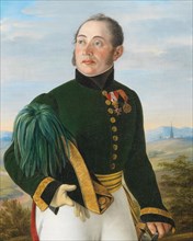 Portrait of Field Marshal Lieutenant Friedrich von Spannoghe (1782-1850), 1830. Private Collection.