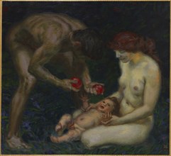 Adam and Eve (The Family), 1912. Private Collection.