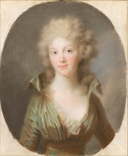Friederike Luise Wilhelmine of Prussia (1774-1837), Queen of the Netherlands, c. 1790. Found in the collection of The Mauritshuis, The Hague.