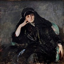 Portrait of Anna-Elisabeth, Comtesse Mathieu de Noailles (1876-1933), 1912. Found in the collection of Musée des Beaux-Arts, Nantes.