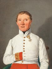 Portrait of Friedrich Hoffmann von Donnersberg (1769-1848)  , 1842. Private Collection.
