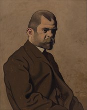 Portrait of Ambroise Vollard (1865-1939), 1902. Found in the collection of Museum Boijmans Van Beuningen, Rotterdam.