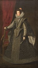 Portrait of Elisabeth of France (1602-1644), Queen consort of Spain, 1630s. Found in the collection of Statens Museum for Kunst, Copenhagen.