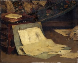 Corner of the atist's studio, 1849-1924. Found in the collection of Musée d'Orsay, Paris.