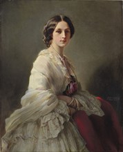 Portrait of Countess Elena Ivanovna Orlova-Denisova, née Tchertkova (1830-1891), 1853. Private Collection.