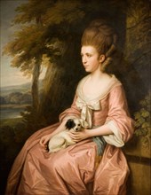 Portrait Of Miss Hargreaves, 1750-1800.