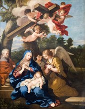The Holy Family with Angels, 1700.