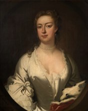 Portrait Of A Lady In White And Ermine, 1738.