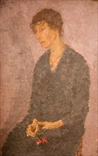 Woman Holding a Flower, 1908-1922.