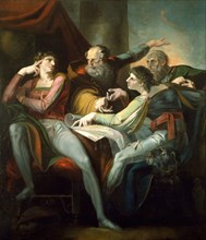 Dispute between Hotspur, Glendower, Mortimer and Worcester, 1784.