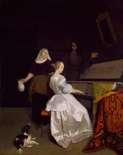 The Music Lesson, 1670-72.
