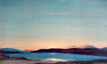 Sundown, Loch Rannoch, 1923.