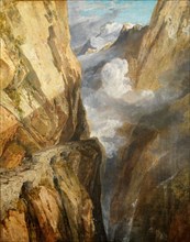 The Pass of Saint Gotthard, Switzerland, 1803-04.