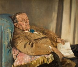 Portrait of Sir Edwin Ray Lankester (1847-1929), 1928. Sir Edwin Ray Lankester KCB FRS (1847-1929) was a British invertebrate and evolutionary biologist. He was the third Director of the Natural Histo...