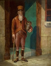 Portrait of James Guidney, known as, Jimmy the Rockman, (1782-1866), [undated, early 19th Century]. AKA Jemmy the Rock Man.