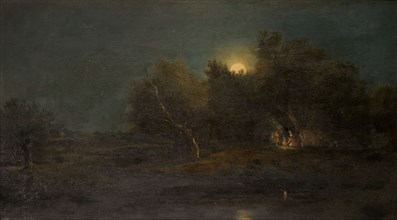 Moonlight Scene, 1800-1850.