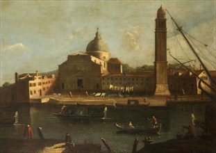 View Of Venice - The Church Of Il Redentore, 1700-1800.