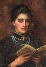 Portrait Of The Artist's Wife, 1895-1910. By Walter Urwick (d. 1943)
