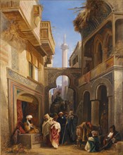 Street Scene in Cairo, 1839.