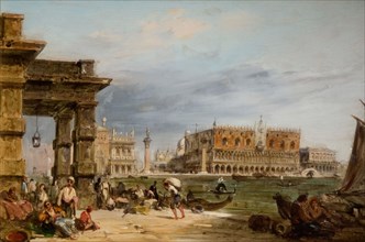 The Rialto, Venice, 1864.