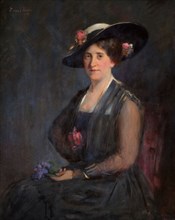 Portrait Of Olga Myers (Mrs), 1915.