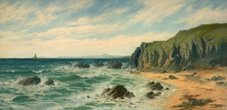 Coastal Scene, 1887.