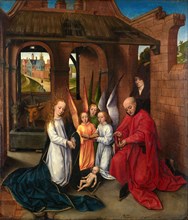The Nativity, 1460-70. Attributed to Master of the Prado Adoration of the Magi.