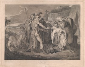 King Lear Weeping Over the Body of Cordelia (Shakespeare, King Lear, Act 5, Scene 3), August 1, 1792.