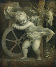 Cupid with the Wheel of Time, c. 1515/1520.