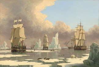 The Northern Whale Fishery: The "Swan" and "Isabella", c. 1840.