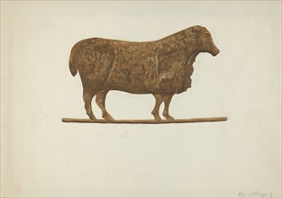 Small Sheep Weather Vane, 1935/1942.