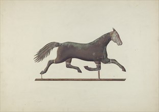 Weather Vane - Horse, c. 1939.