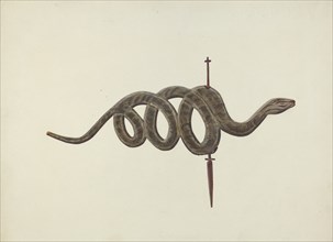 Serpent Weather Vane, c. 1938.