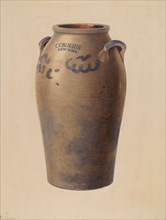 Stoneware Jar, c. 1940.