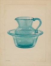 Wash Bowl and Pitcher, c. 1937.