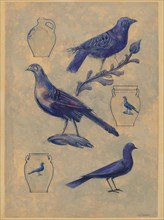 Bird Decorations for Stoneware, 1935/1942.