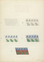 Beadwork: Technique Demonstration, 1935/1942.