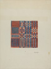 Coverlet (Section), c. 1940.