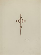 Wrought Iron Cross, Campanario, c. 1936.
