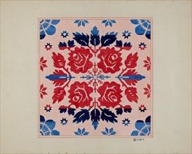 Coverlet (Section), c. 1936.