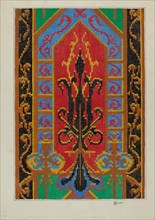 Needlepoint Tapestry, c. 1936.