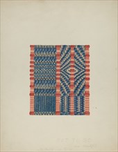 Woven Textile, 1935/1942. Creator: Cornelius Christoffels.