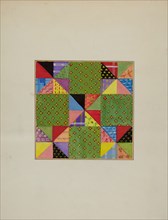 Quilt Section, c. 1940.