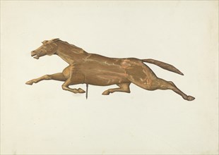 Running Horse Weather Vane, c. 1937.