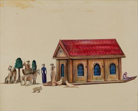 Noah's Ark with Animals, c. 1936.